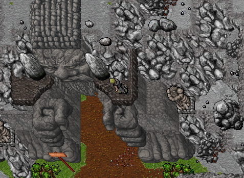 Retro Karmia world preview — dwarven mountains
