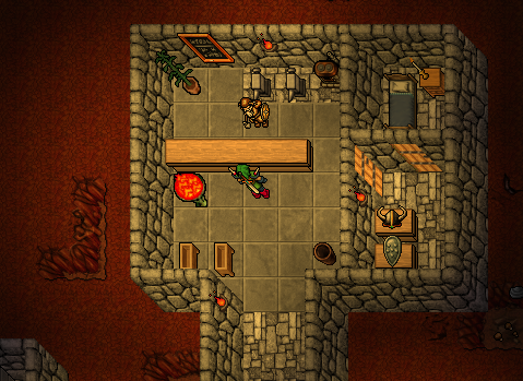 Retro Karmia world preview — desert outpost